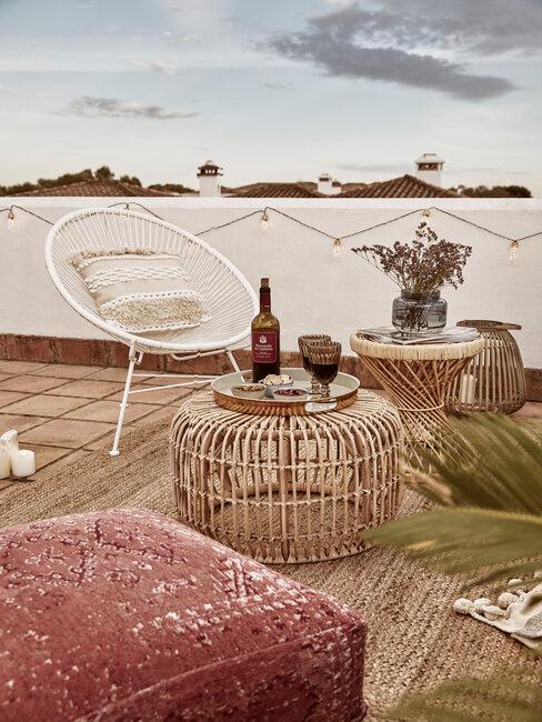 bohemian style balkon