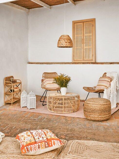 boho stijl tuin