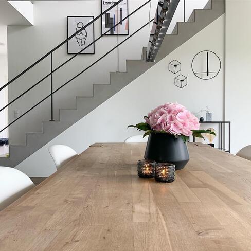 beton cire in woonkamer