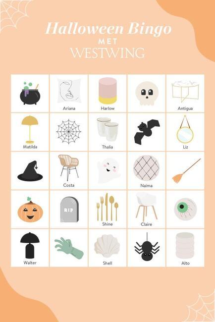 halloween bingo
