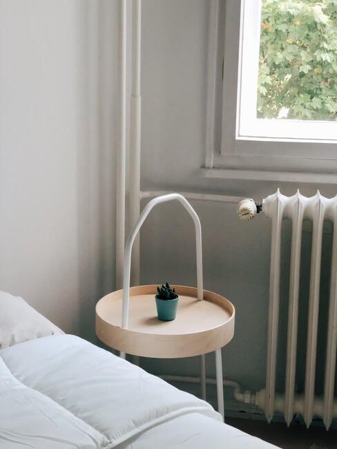 radiator schoonmaken wit