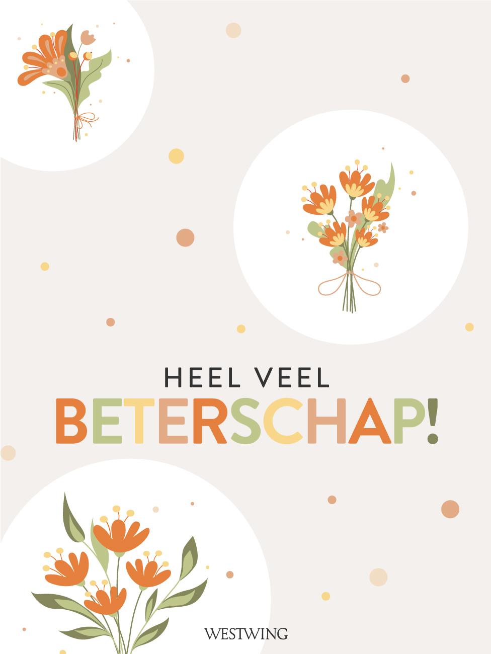 heel veel beterschap kaart