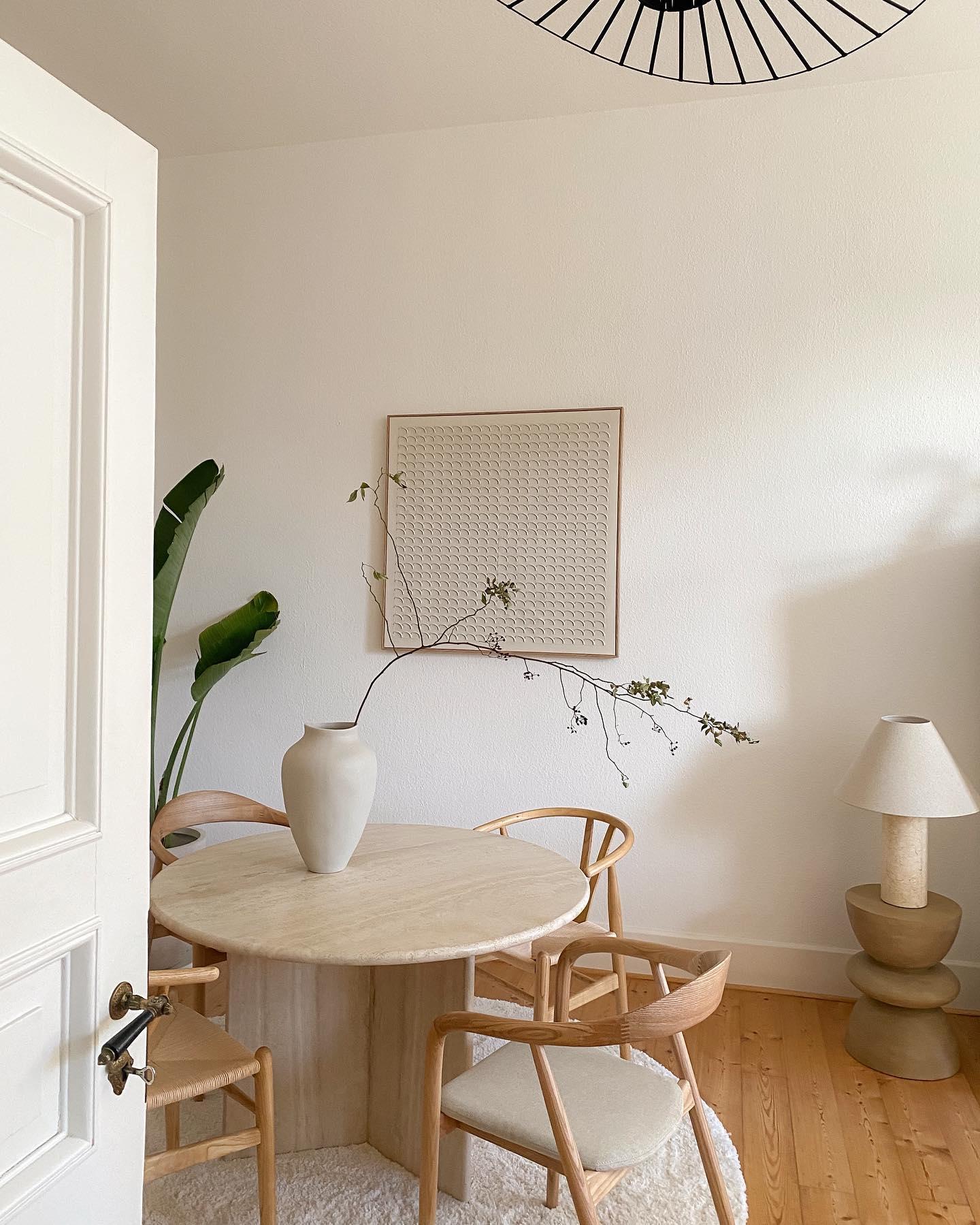eettafel van mangohout