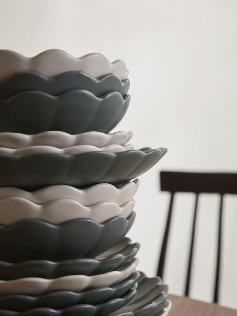 keramiek servies borden