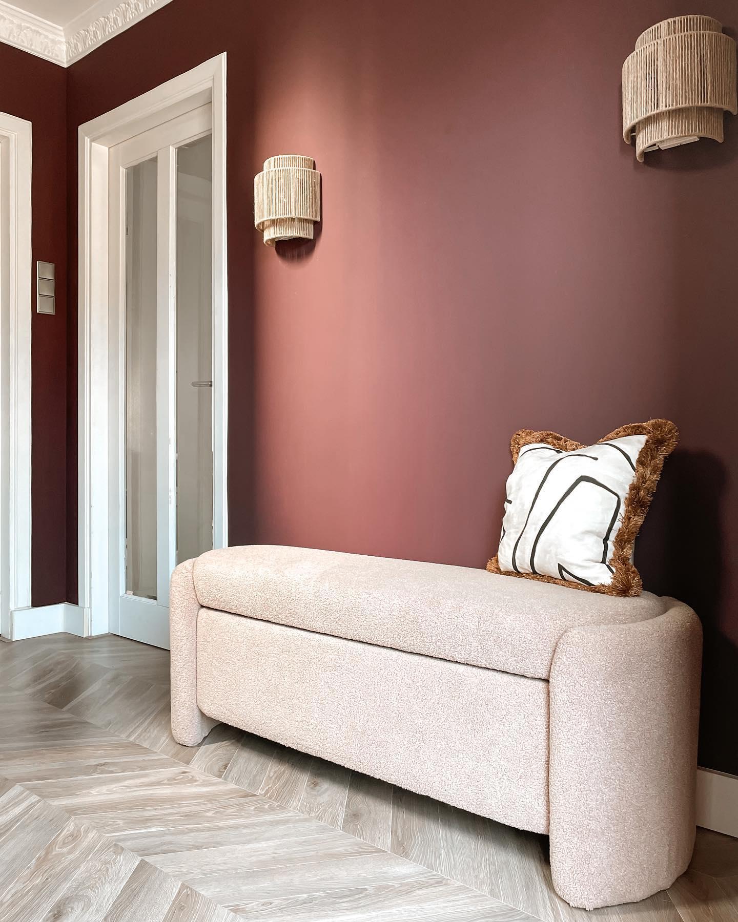 halbankje benji met opbergruimte om schoenen in op te bergen