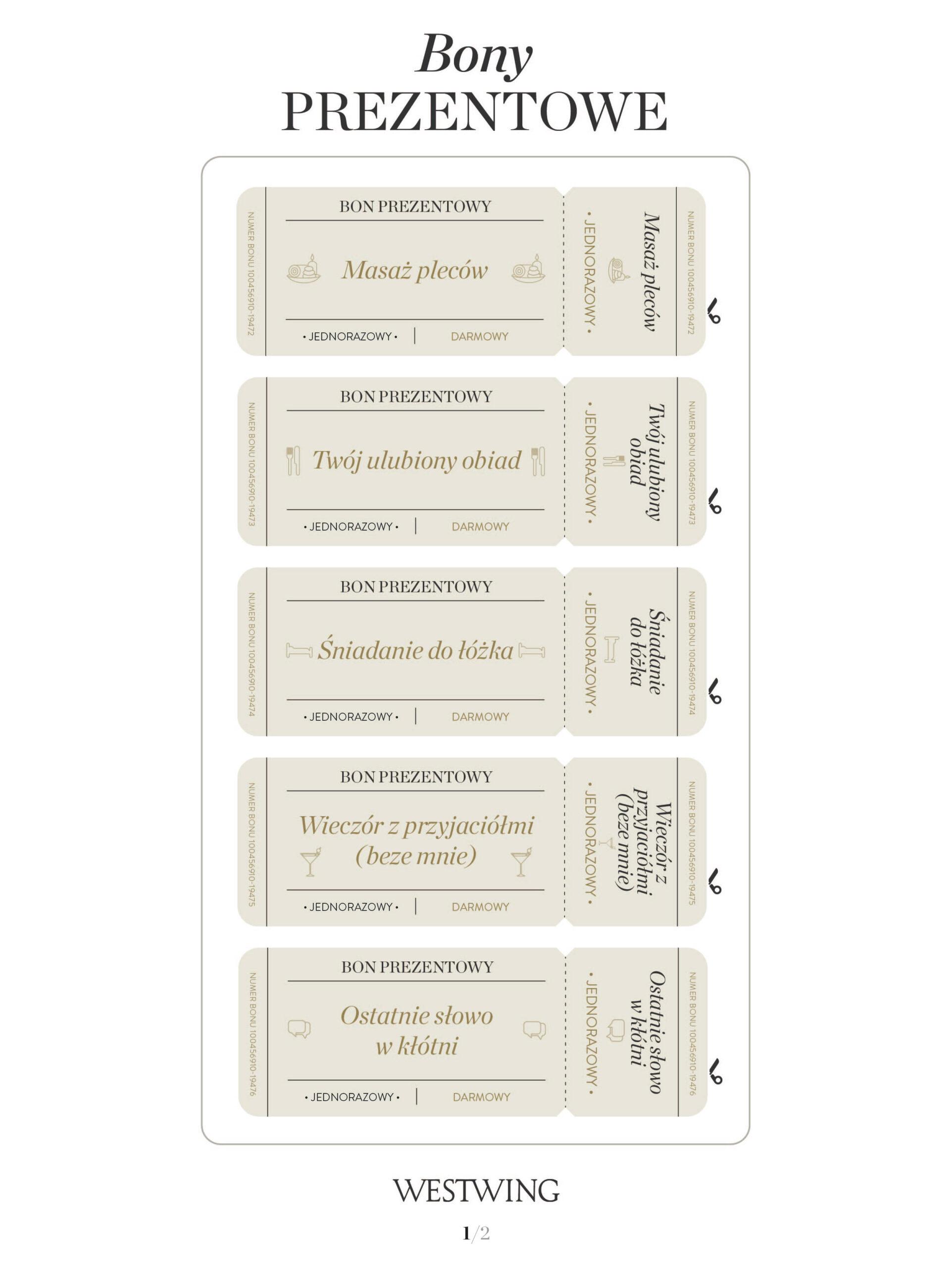 bon prezentowy do wydrukowania na dzień ojca