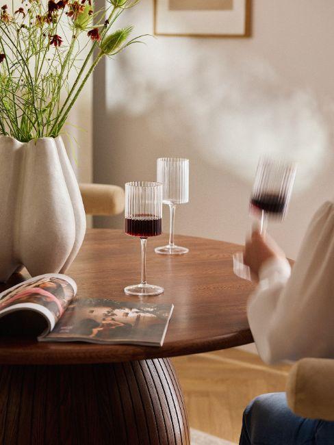 kieliszki na prezent do domu