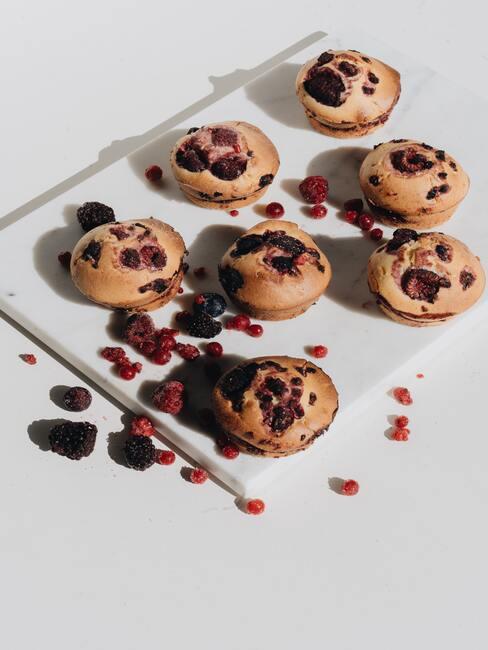 Muffinki z borówkami jako przepis na zimowe śniadanie
