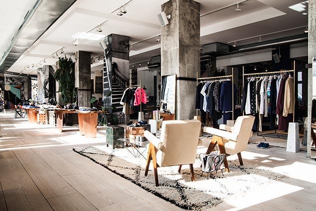 Wnętrze w The Store w Berlinie