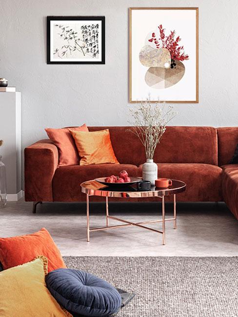 Styl japadni w przytulnym salonie