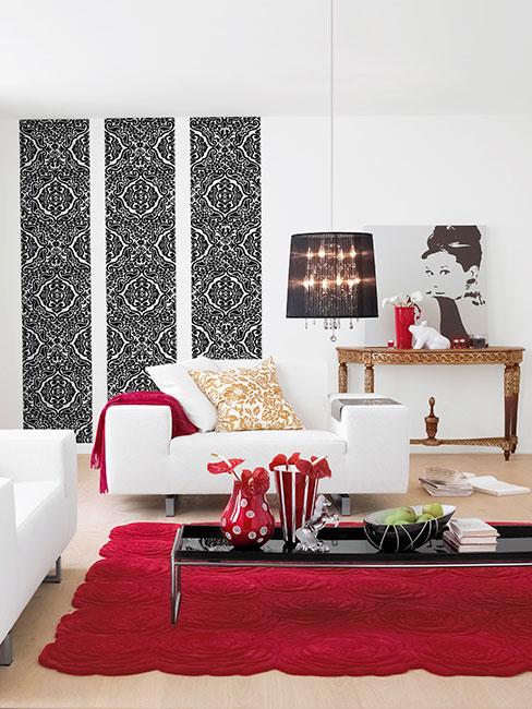 nowoczesny salon glamour