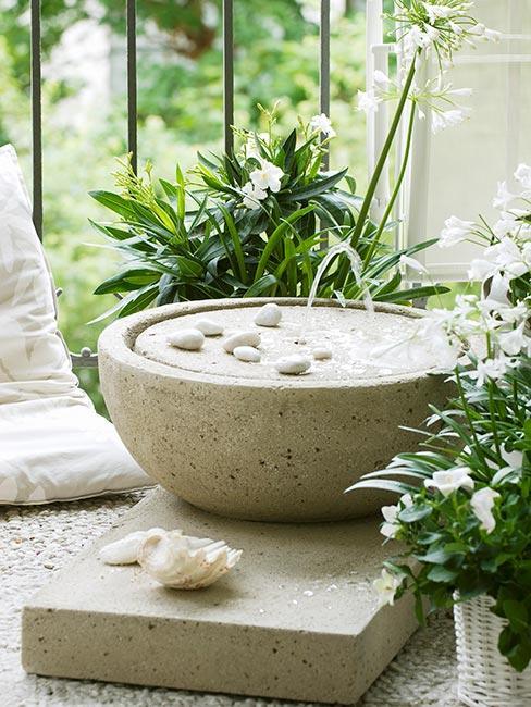 Doniczka w stylu zen, dekoracja ogrodu