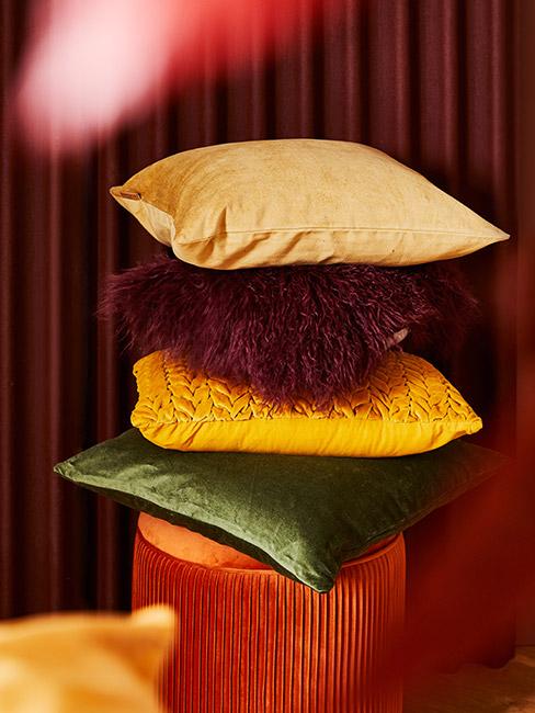 Poduszki w kolorach jesieni