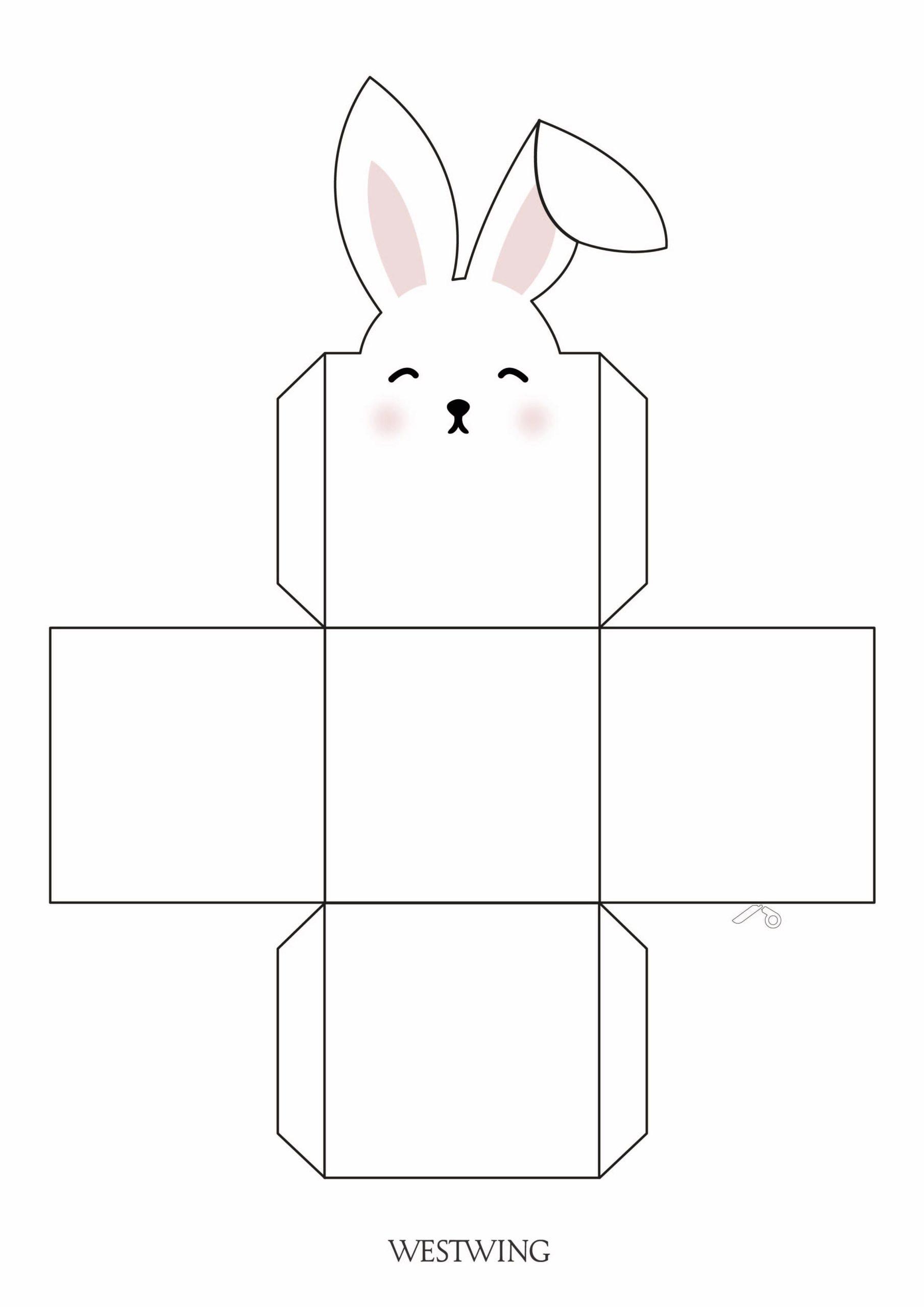 Ozdoba wielkanocna z apapieru do wydrukowania