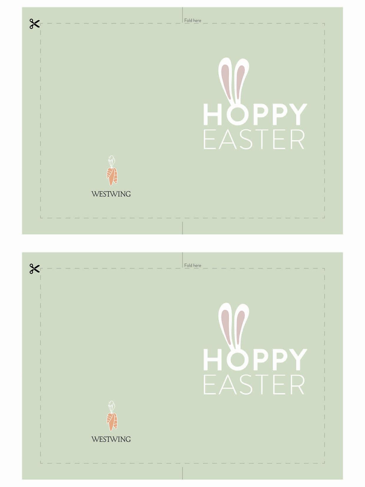 Grafika przedstawiająca kartkę wielkanocną do wydrukowania