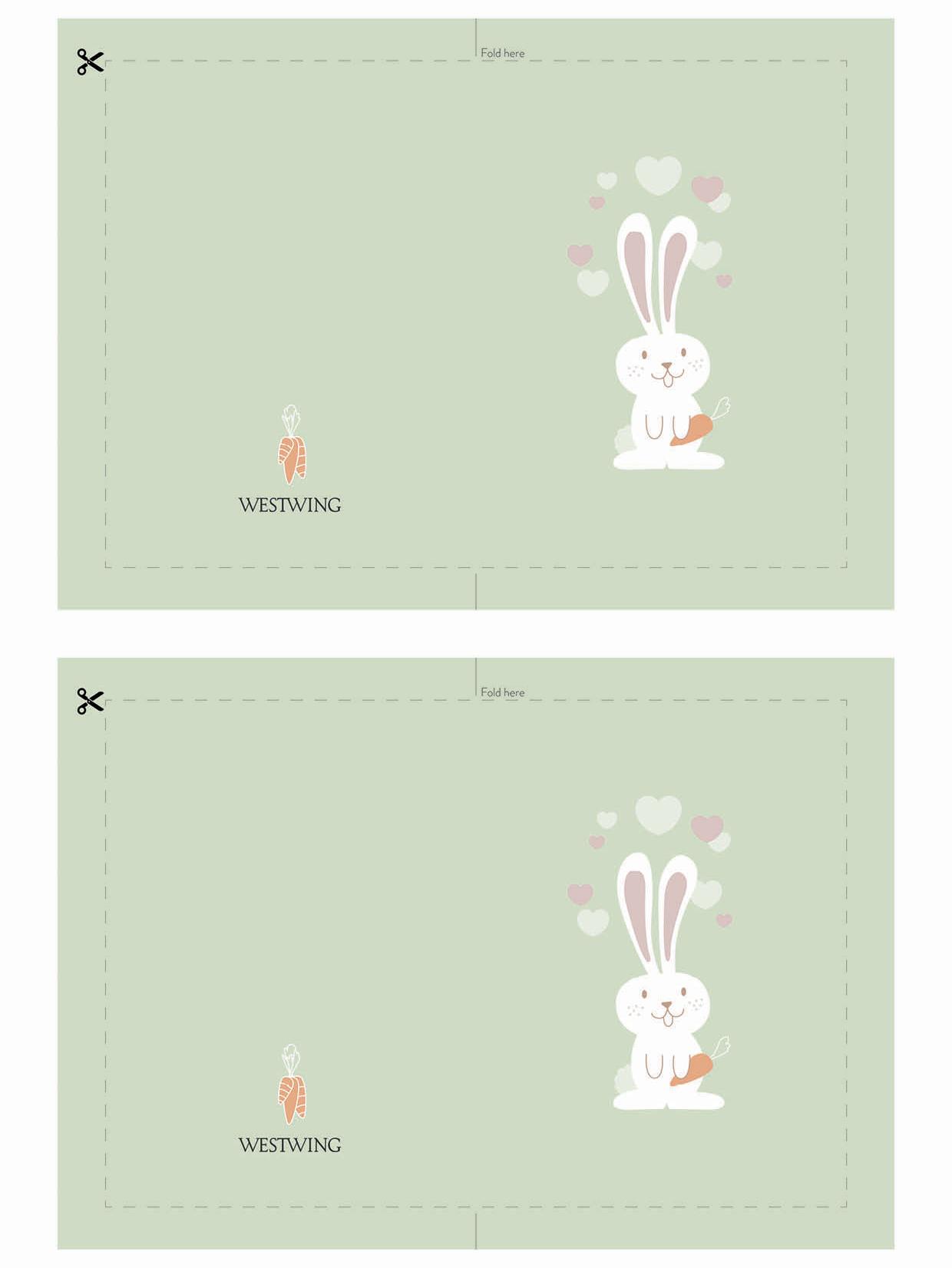 Grafika przedstawiająca kartkę wielkanocną do wydrukowania