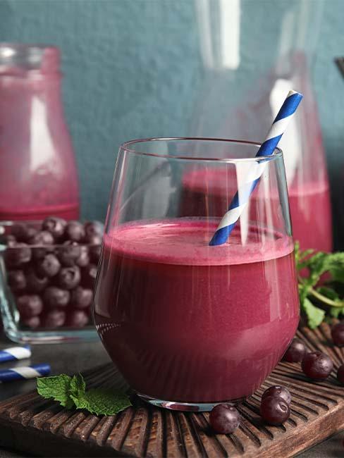 smoothie z jagód acai