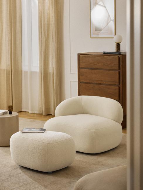 kolor waniliowy we wnętrzach