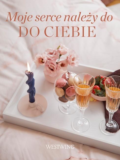 Moje serce nalezy do ciebie - zyczenia na Walentynki