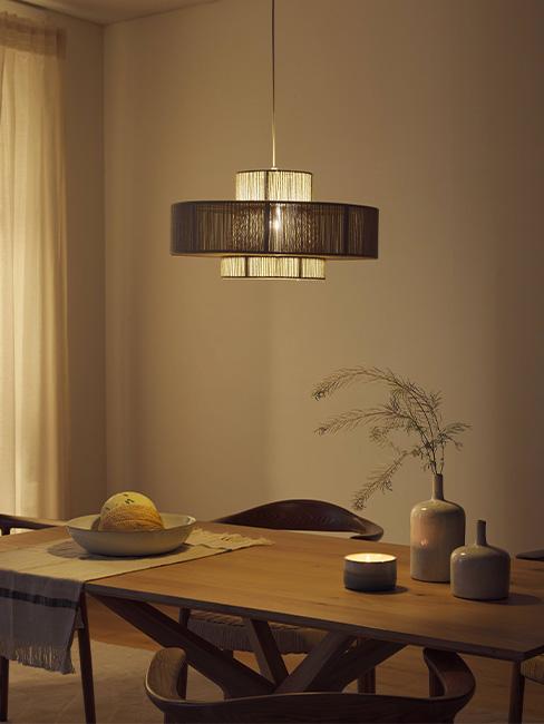 jadalnia w stylu farmhouse