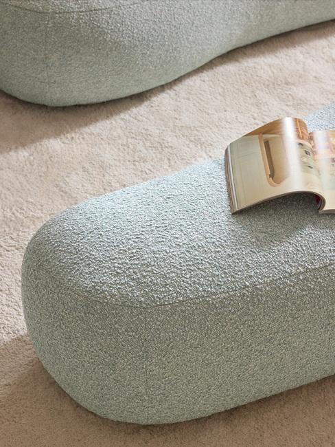 Puf do kącika do czytania