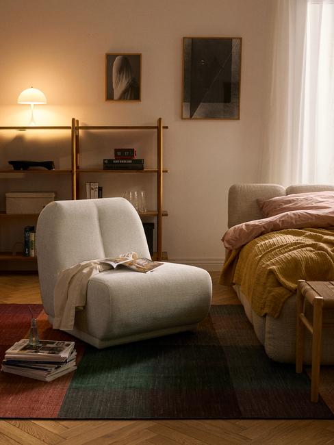 Sypialnia w stylu hygge