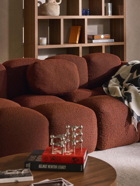 Przytulny salon w stylu hygge