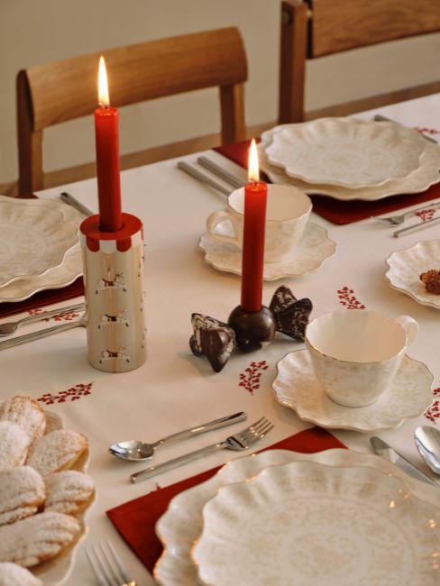 Elegancki stół świąteczny