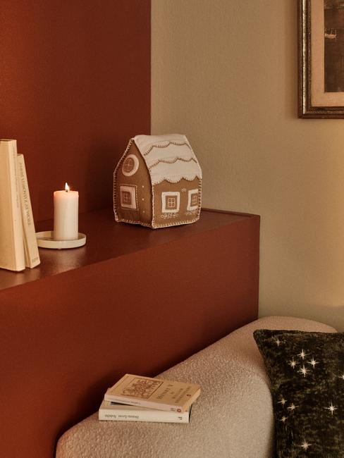 świąteczna dekoracja domek