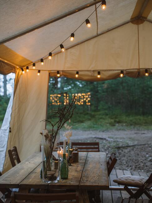 Glamping: varenie v prírode