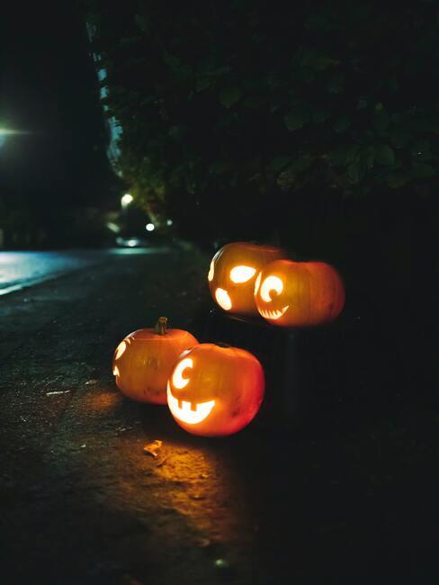 Ako vyzdobiť tekvicu: lampáše