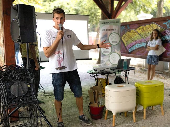 OZ Kompostujme - prednáška na podujatí Eko kruh