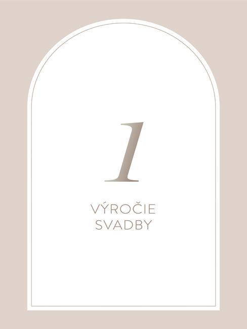 Prvé výročie svadby návrh pozvánky