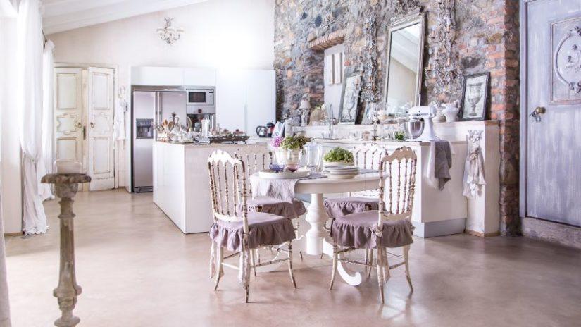 stůl shabby chic