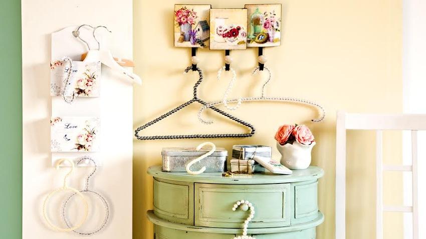 krásná šatna shabby chic