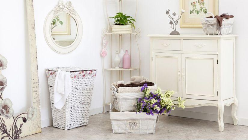shabby chic koupelnová skříňka