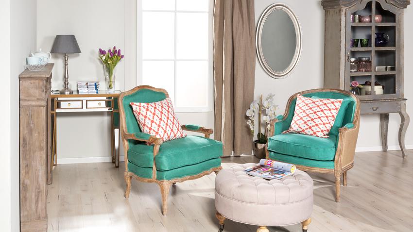 Retro Wohnzimmer mit Vintage Flair