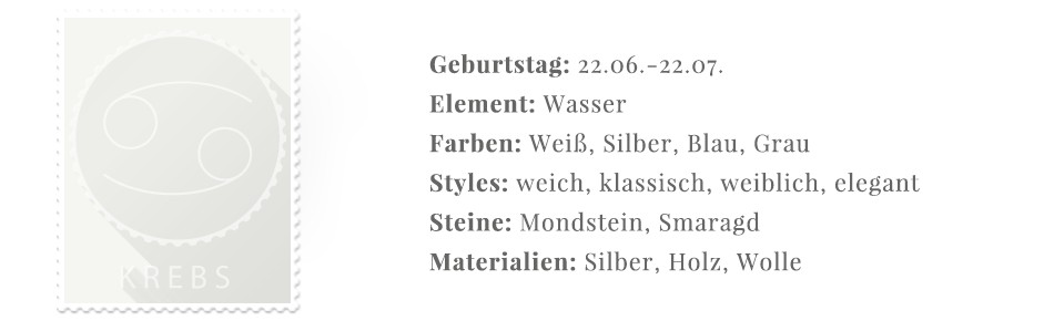 Steckbrief Krebs