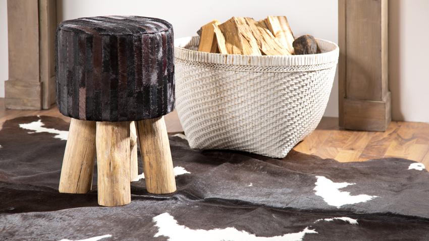 Hocker Kunstleder sorgt für tollen Sitzkomfort
