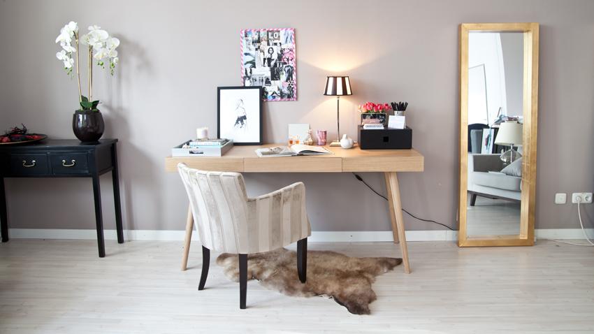 Schreibtischstuhl Grau für Ihr Home Office