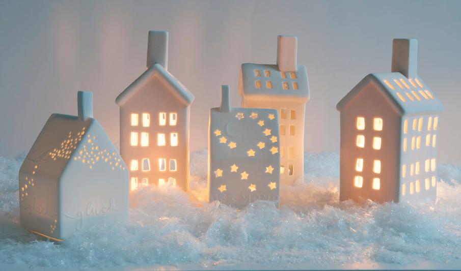 Kaminzauber Weihnachten Krippe