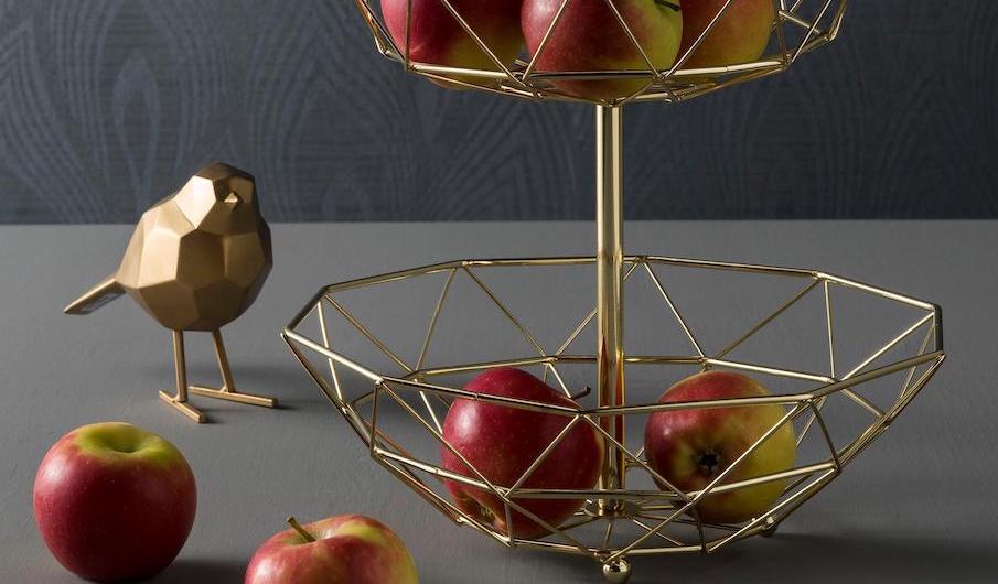 Origami Deko Bird Gold