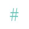 hashtag