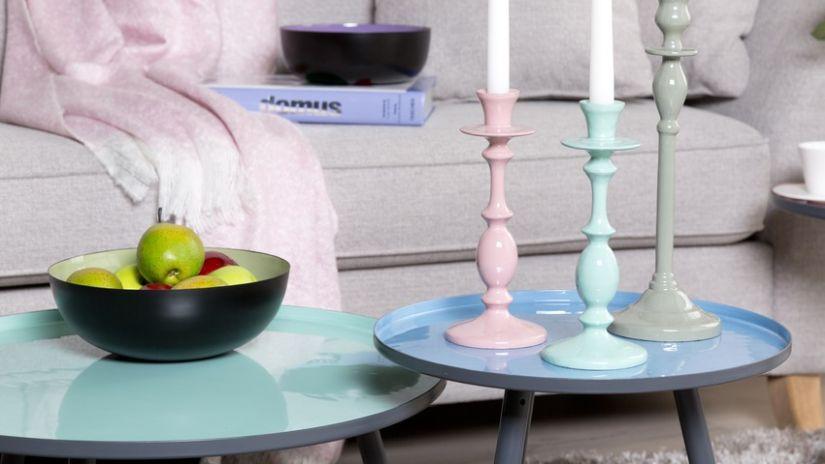 Chandelier design de couleur