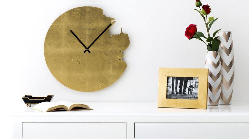 HOrloge dorée design