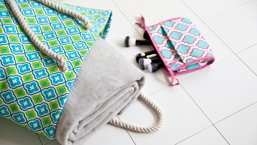 Petite trousse de maquillage de sac à main
