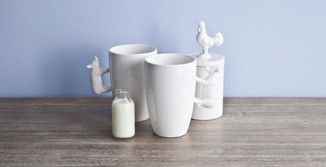 mug blanc