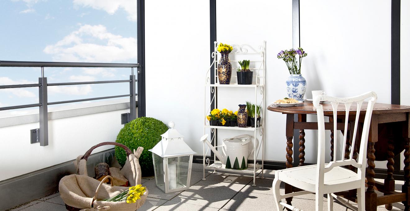 Balcon fleuri
