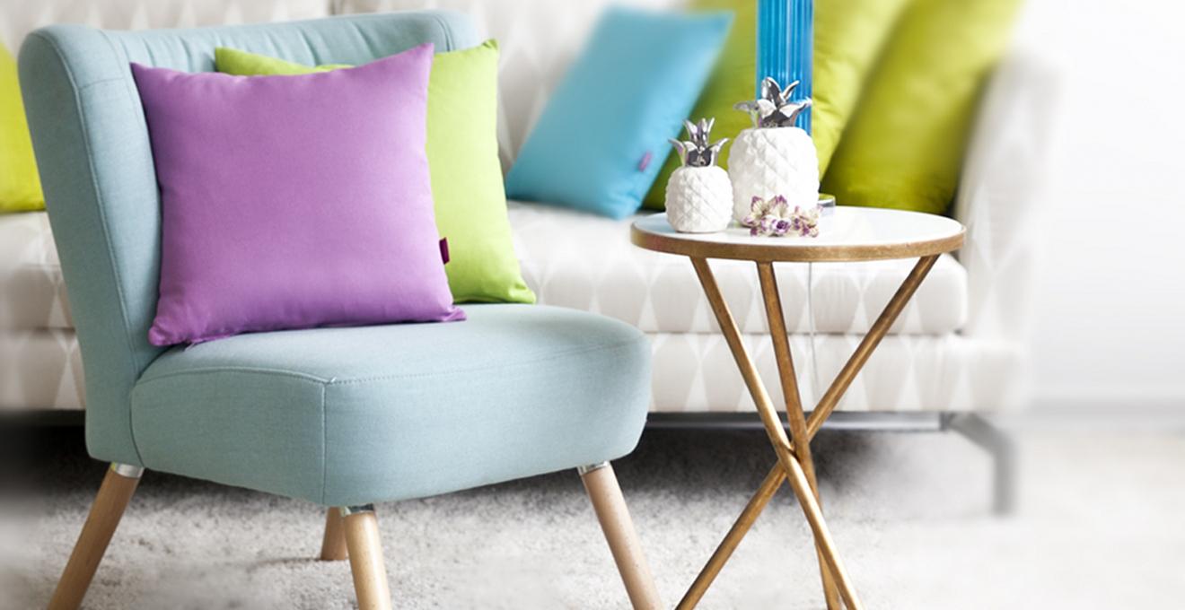 Fauteuil turquoise