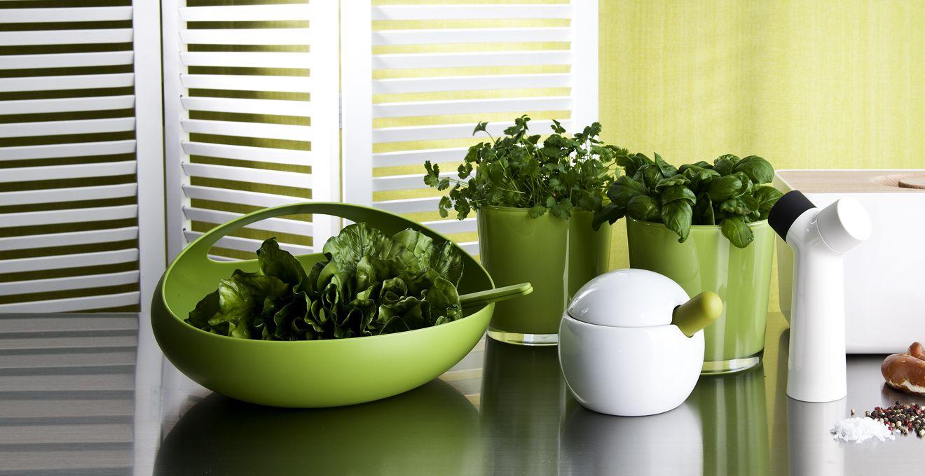 Panier à salade vert clair